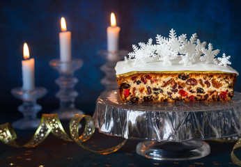 Christmas fruit cake