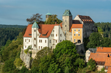 Naklejka na ściany i meble Burg Hohnstein, Sächsische Schweiz