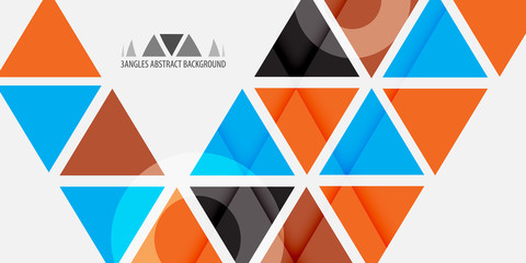 Fototapeta premium Geometric colorful abstract background