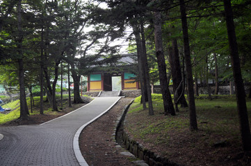 Obraz premium Muryangsa Buddhist Temple
