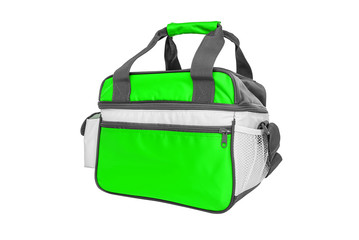 Fashionable bag for products with termomaterialom inside.