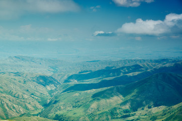Naklejka premium Mountain plateau