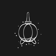 Sketch icon in black - Blower