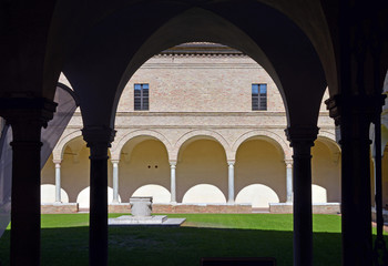 veduta panoramica di alcuni angoli di Ravenna, Italia