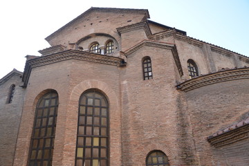veduta panoramica di alcuni angoli di Ravenna, Italia
