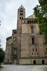 Fototapeta na wymiar Speyer cathedral at Speyer town in Rhineland Palatinate, Germany