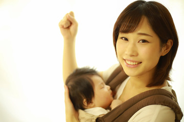 赤ちゃんと母親