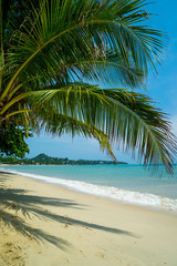Plakat beach and tropical sea. Koh Samui