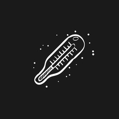 Sketch icon - Thermometer
