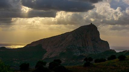 Calanches de Piana, Corsica, at sunset © naturenow