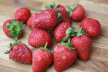 strawberries