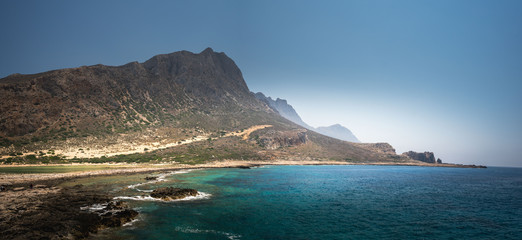 Obraz premium view of the island in mediterranean sea