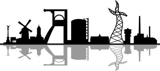 Skyline Oberhausen © SimpLine