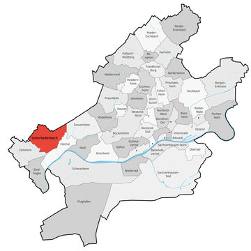 Frankfurt Stadtteile - Unterliederbach