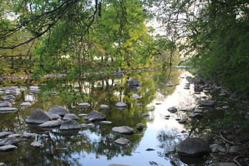 Bachlandschaft Flusslandschaft Idyll