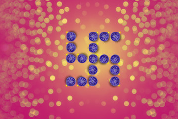 Indian festival Diwali , lamp