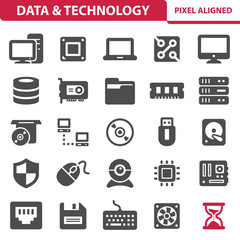 Data & Technology Icons