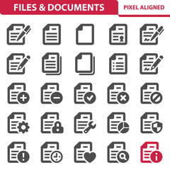 Files & Documents Icons