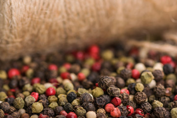 Background of colorful pepper