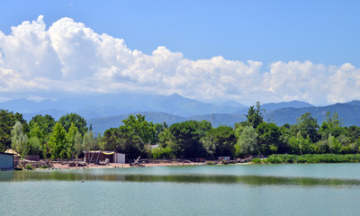 panorami del Piemonte, Italia