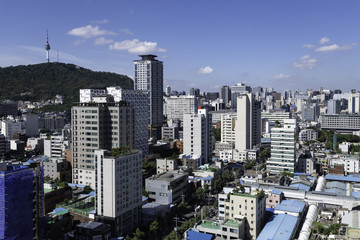 Fototapeta premium view of seoul