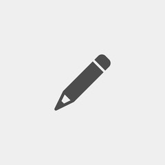 Pencil flat vector icon