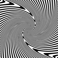 Illusion of vortex movement.
