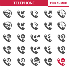 Telephone Icons