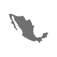 Mexico map vector