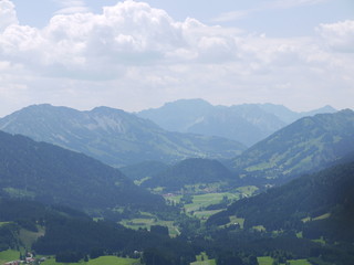 Fototapeta na wymiar German Mountain Landscape
