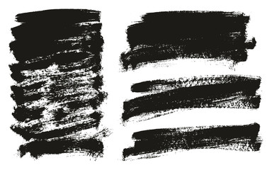 Paint Brush Background High Detail Abstract Vector Background Set 160