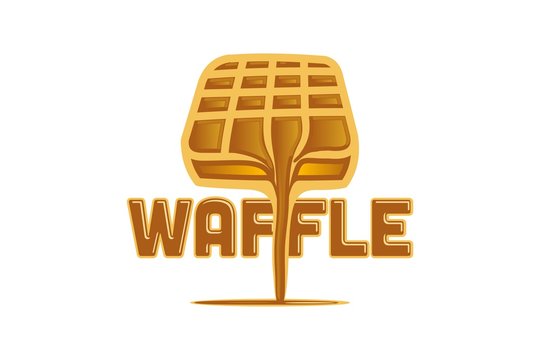 Waffle logo Vectors & Illustrations for Free Download | Freepik