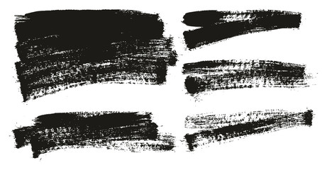 Paint Brush Background High Detail Abstract Vector Background Set 124