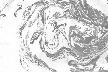 Black and white abstract marble background.