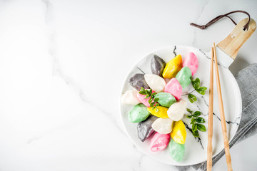 Korean rice cakes Songpyeon