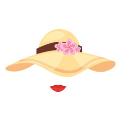 Hawaii face element carnival mask