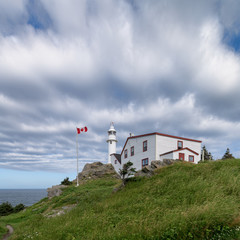 Lobster Cove Head Lighthouse at Rocky Harbour, Newfoundland