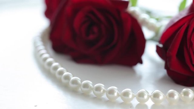 Wedding decorations for the bride Bijouterie, ribbons, satin decorations and jewelry