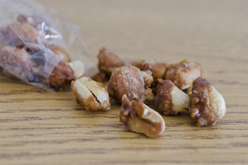 Peanut caramel ready to eat
