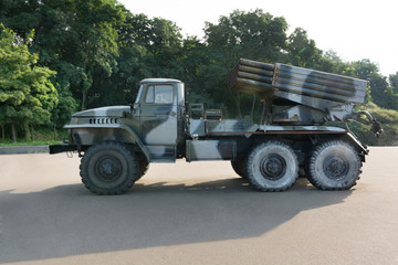 Grad rocket launcher BM-21 "Grad"
