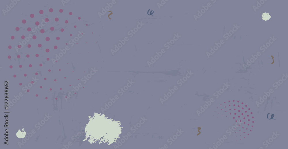 Poster abstract background with random elements. vector illustration.