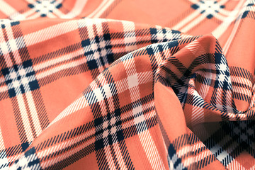 Crumpled fabric texture