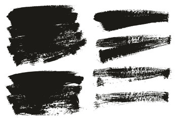 Paint Brush Background High Detail Abstract Vector Background Set 70