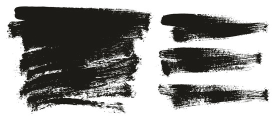 Paint Brush Background High Detail Abstract Vector Background Set 63