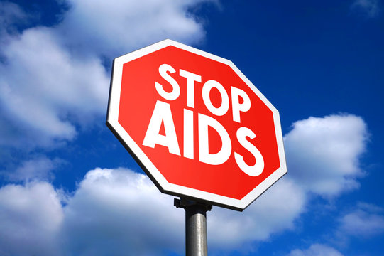 Stop AIDS sign