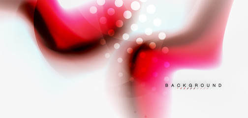 Fluid flowing wave abstract background