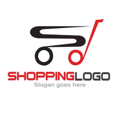 Logo template - shopping logo design for your business