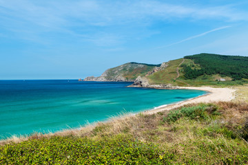 Obraz premium Beach paradise in Galicia, Spain