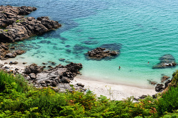 Beach paradise in Galicia, Spain