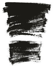 Paint Brush Background High Detail Abstract Vector Background Set 39